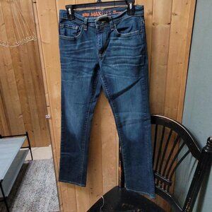 MaxFlex Men's Blue Slim Fit Jeans Size 29 #slimfit